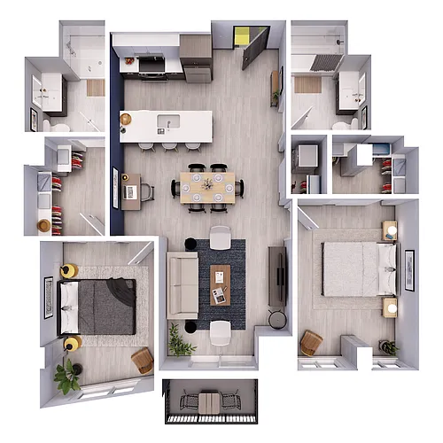 Floor plan 47 Plan