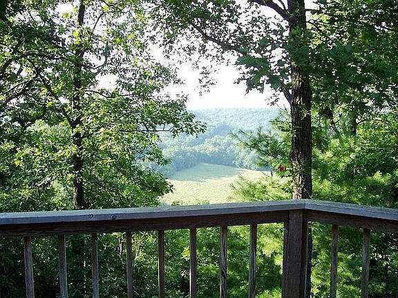 Valley view from deck