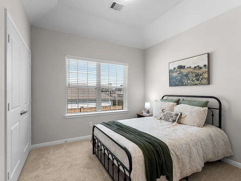 Phase II | Secondary Bedroom with Vaulted Ceiling (Plan 4201)