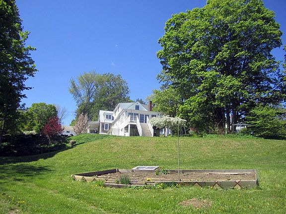 view of house from back yard