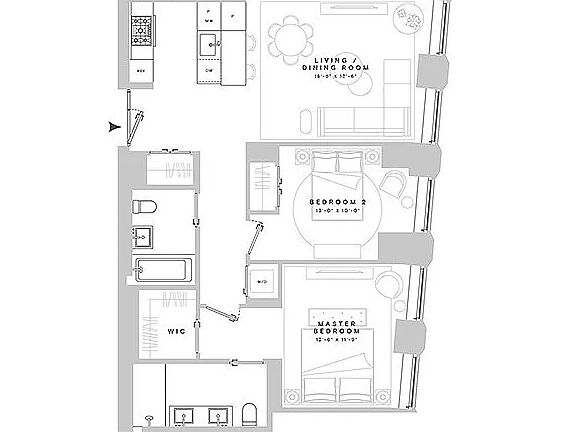 2nd image of 130 William St #22C