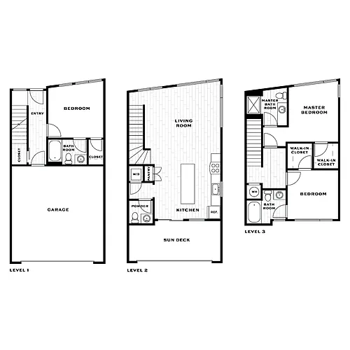 Floor plan TH-3C