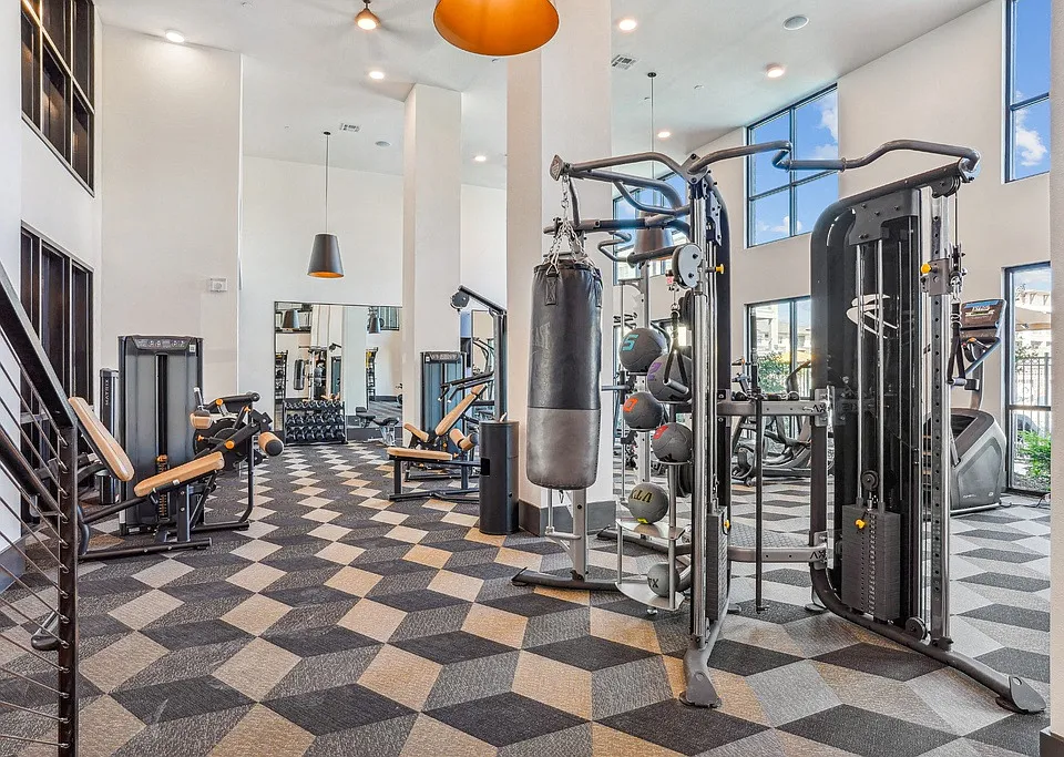 24-Hour Fitness Center - Work out anytime. No need to pay for a gym membership, you have all you need here.