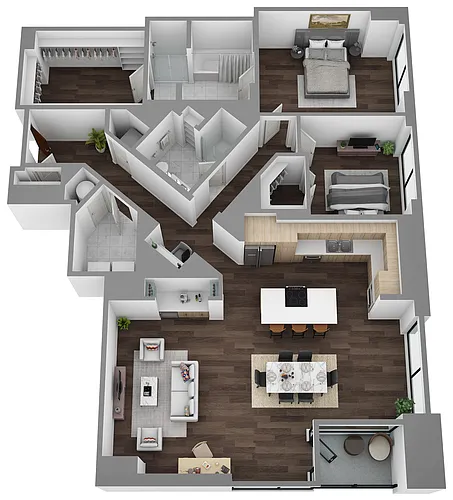 Floor plan T