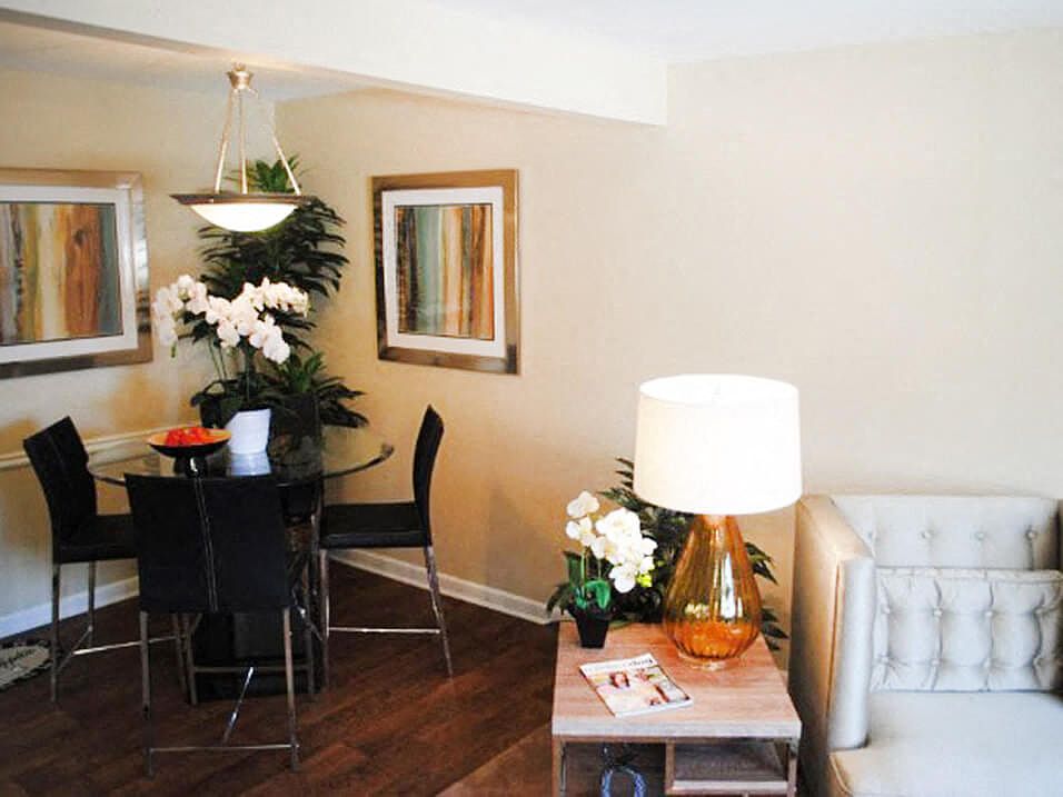 Imagine eating in the dining area.
