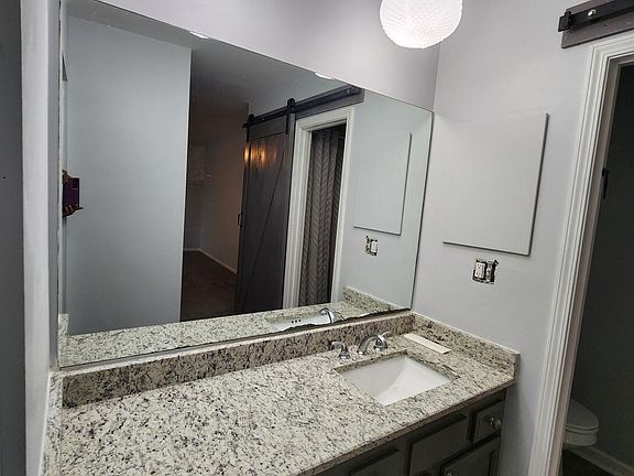 Master bathroom vanity