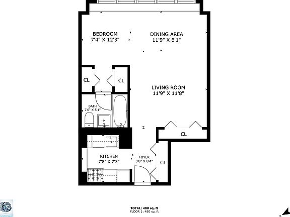2nd image of 330 3rd Ave APT 8D