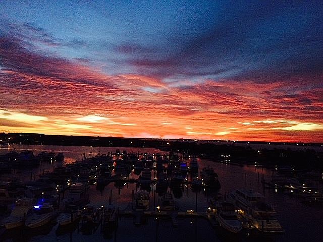 Sunrise from Lania
