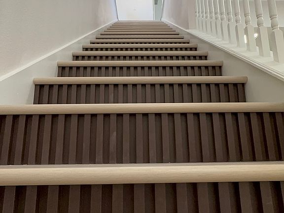 Stairs looking up