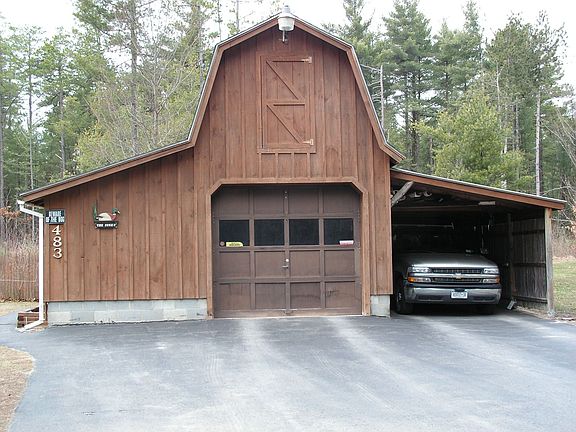 Garage, carport, workshop