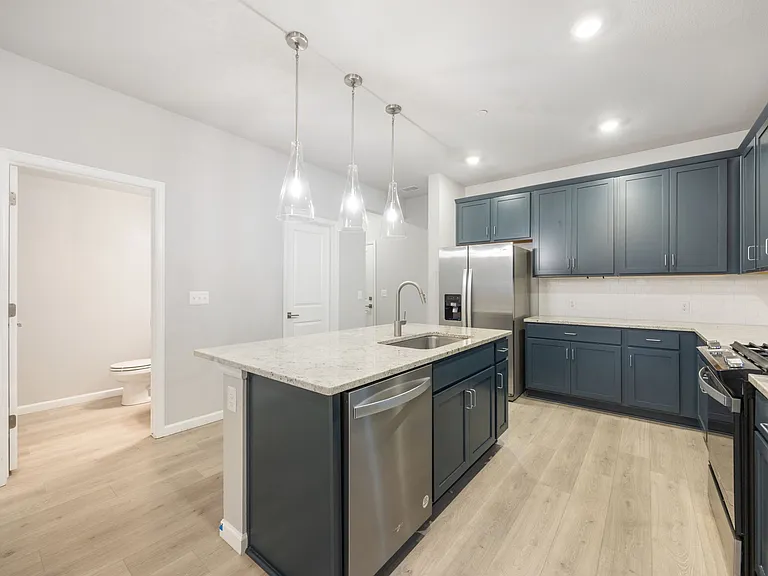Gorgeous and durable LVP floors throughout the main level