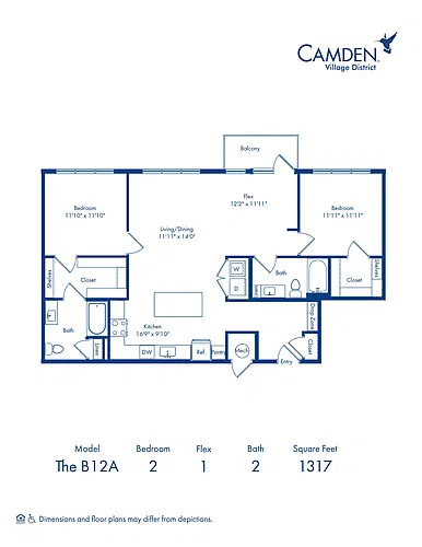 Floor plan B12A