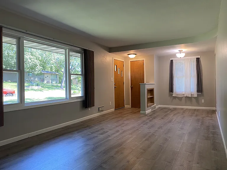 Entrance and living space.