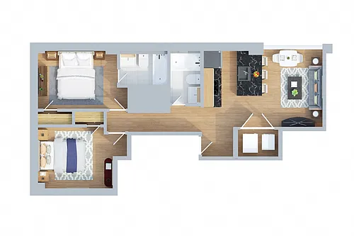 Floor plan 709