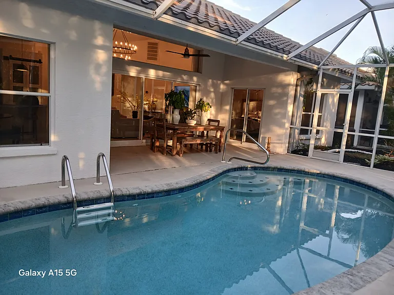 Pool area