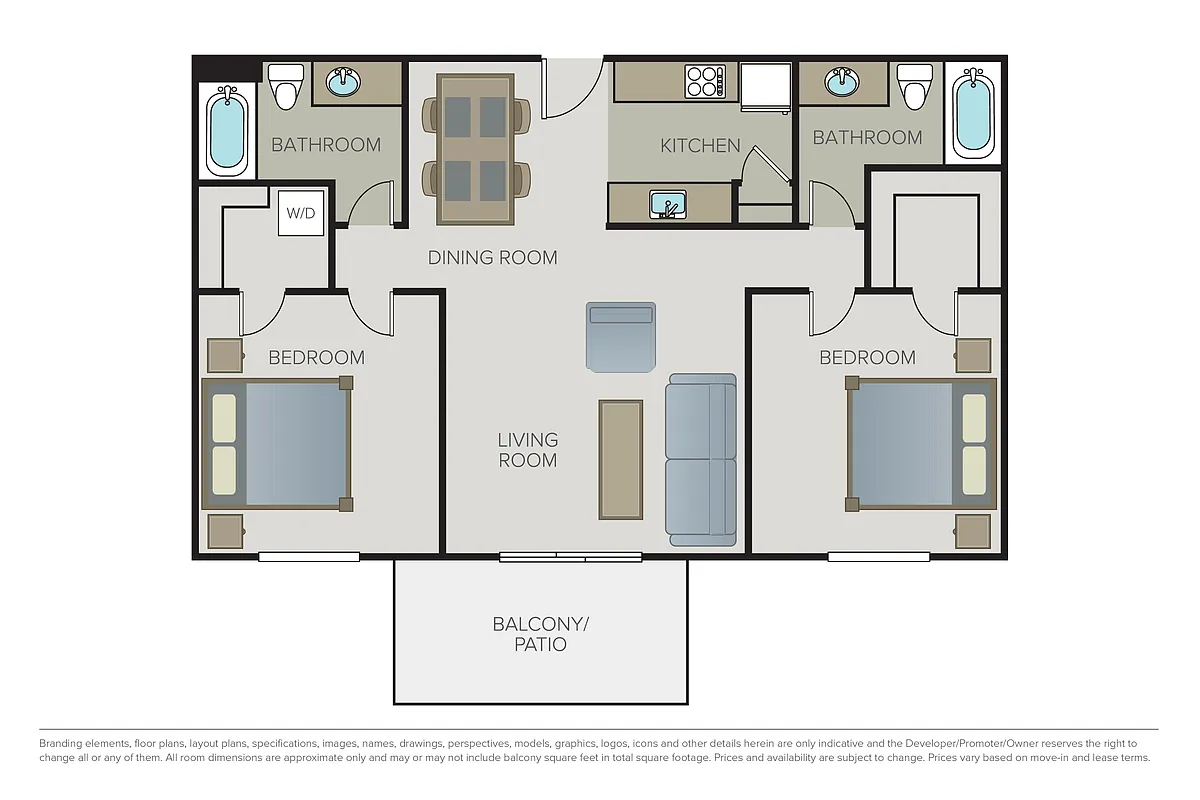 Floor plan Plan 2B