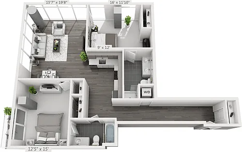 Floor plan B9
