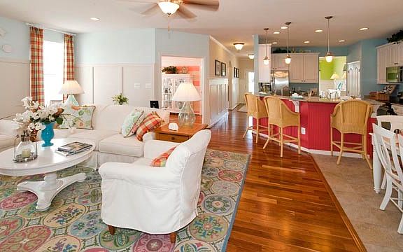 Open and airy floorplan
