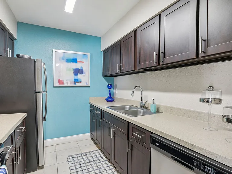 Galley Style Kitchen