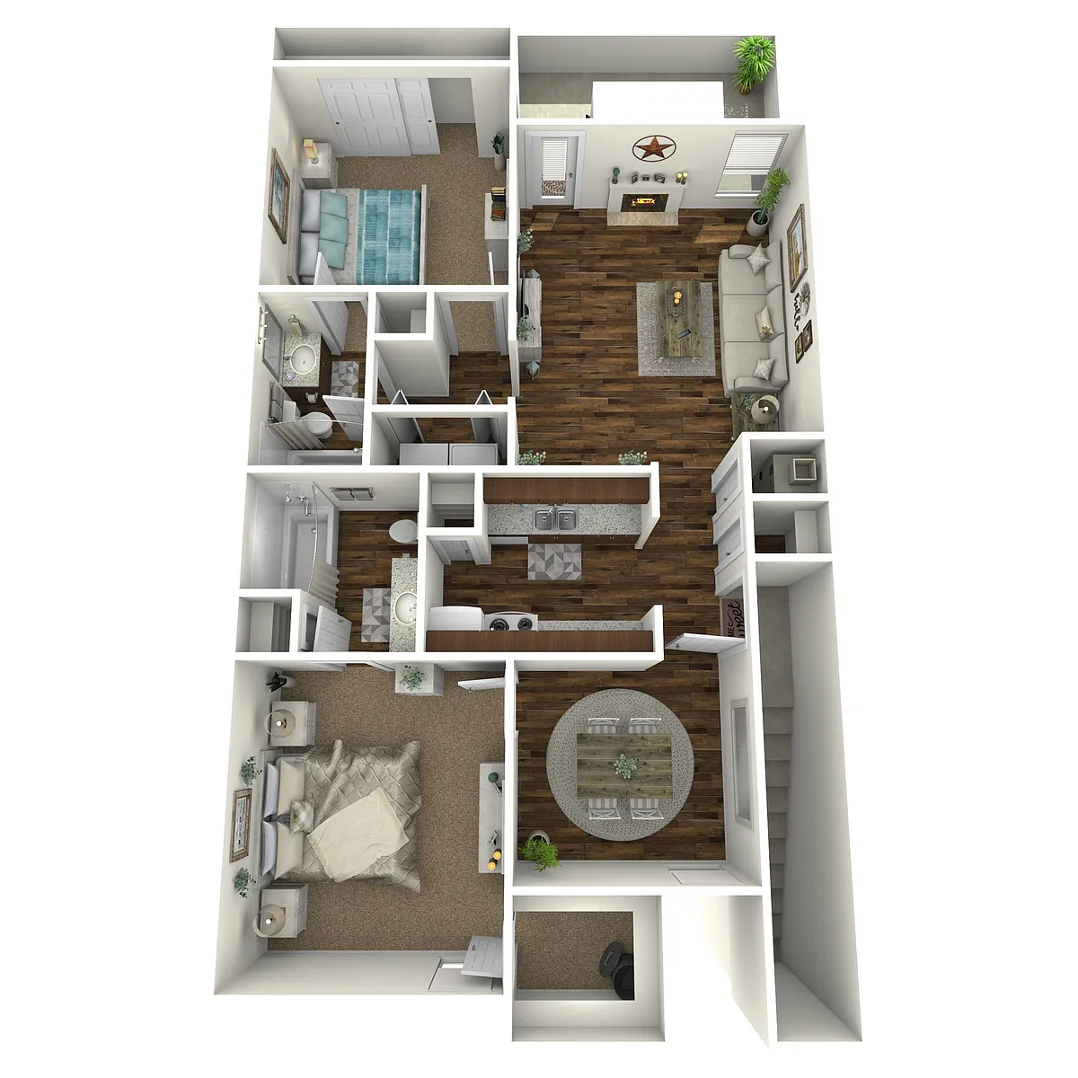 Floor plan B3