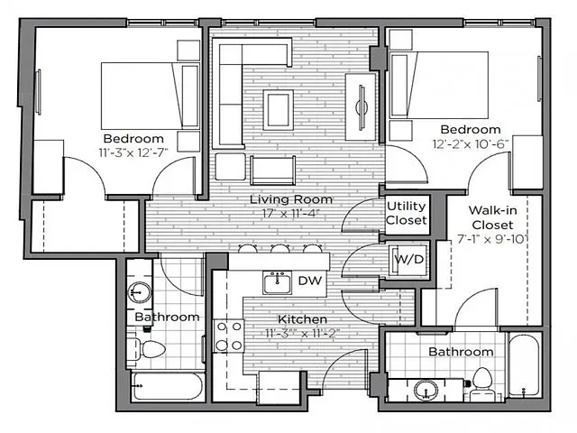 Floor plan The West