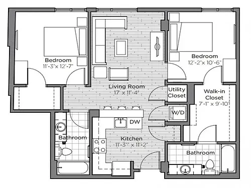 Floor plan The West
