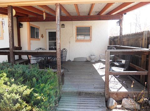 Covered Deck with Seating