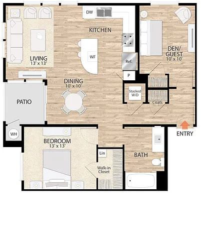 Floor plan Plan H