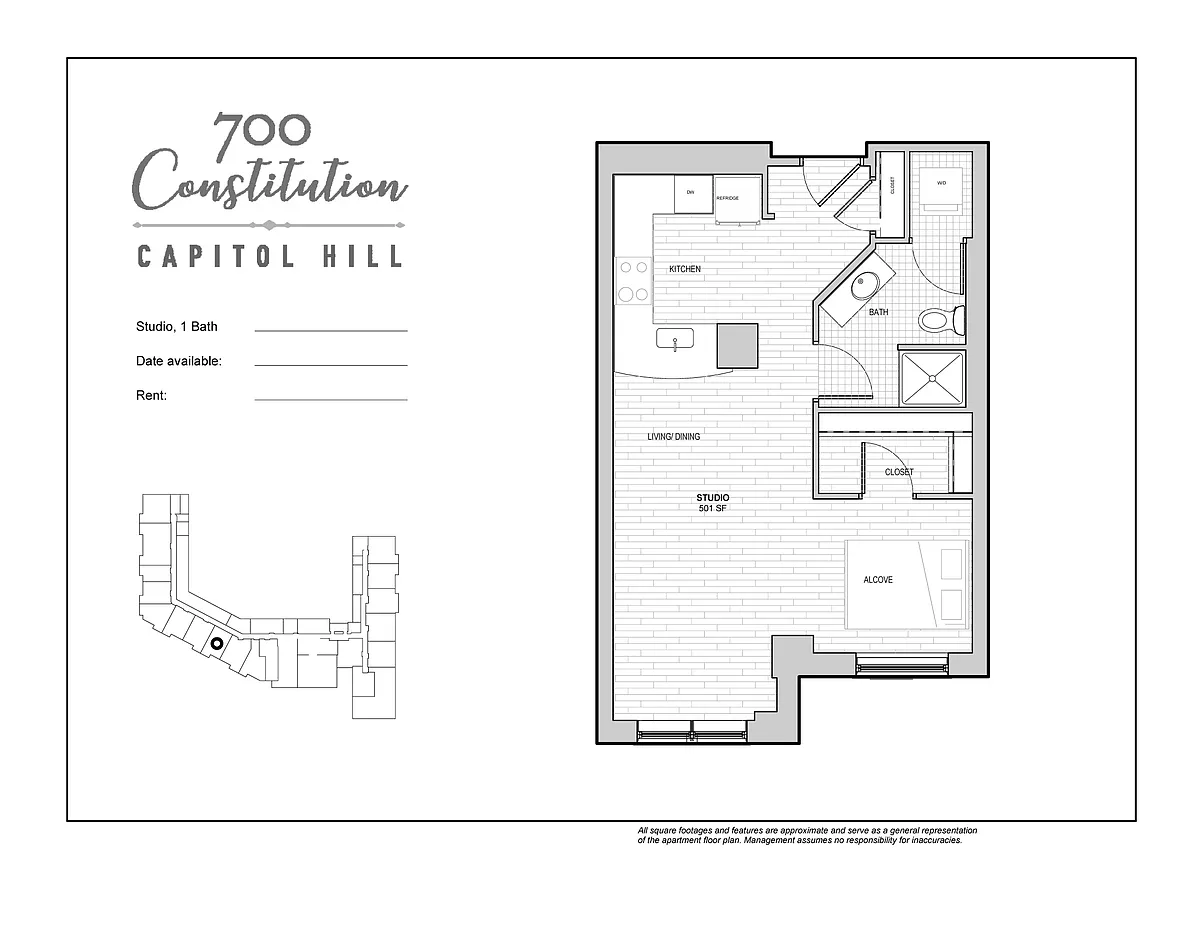 Floor plan 0B 1B T8
