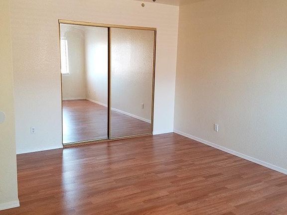 Guest Bedroom with New Wood Flooring!