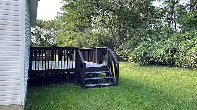 Deck + Backyard