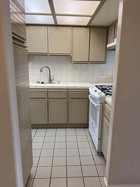 Kitchen with detailed cabinetry