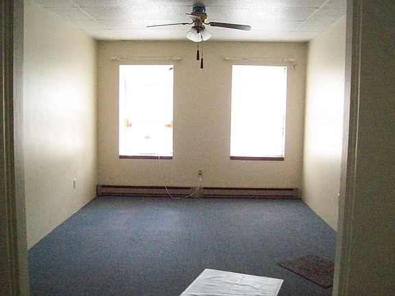 Living Room, carpet replaced with wood floors.