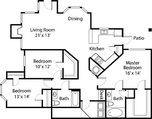 Floor plan C1