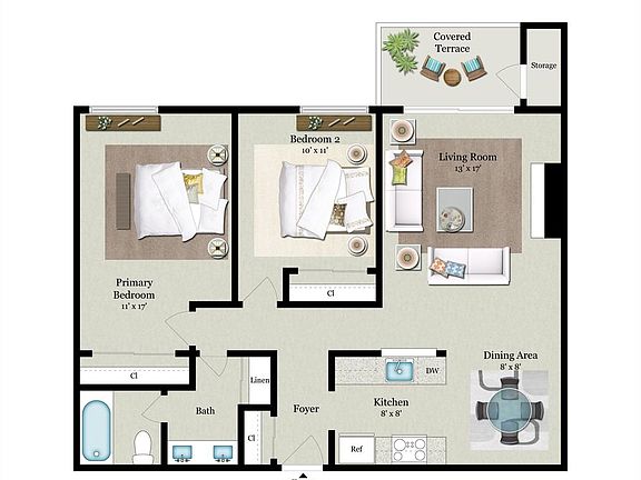 2nd image of 389 Vernon St #109