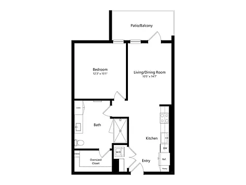 Floor plan A22