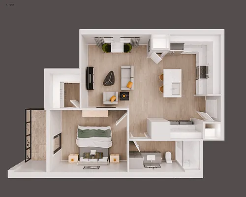 Floor plan A1