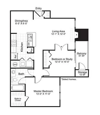 Floor plan B1