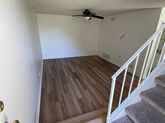 Entry way and living room