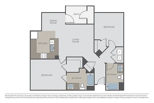 Floor plan Plan 2B