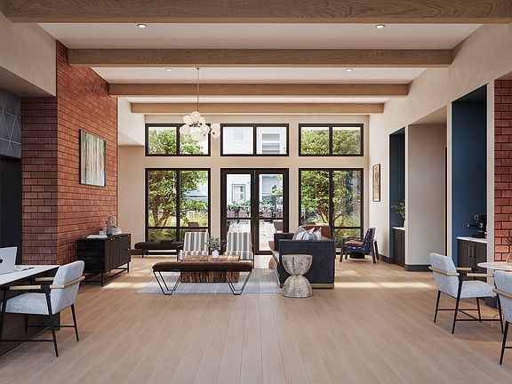 Bolton West Charlotte Leasing Lobby