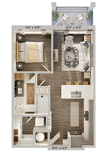 Floor plan A1