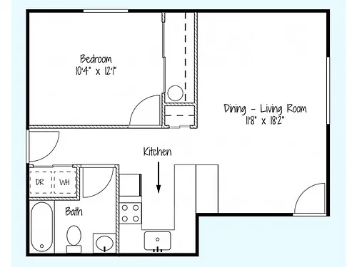 Floor plan Petunia