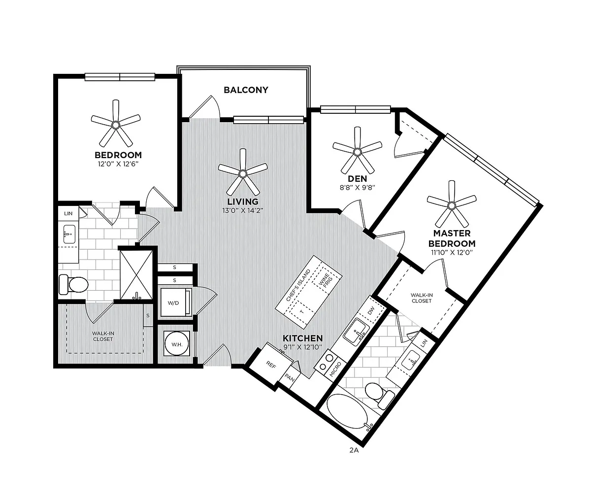Floor plan Lattice Renovated