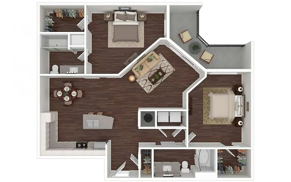 Floor plan Preserve North