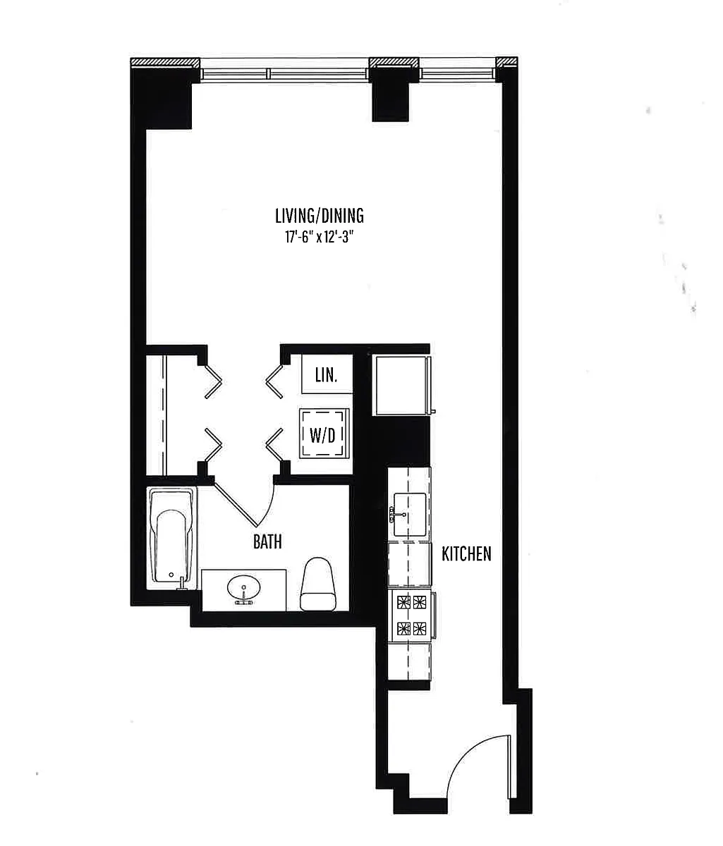 Floor plan Studio