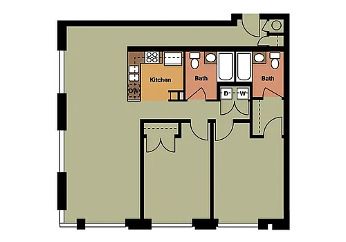 Floor plan Metropolitan