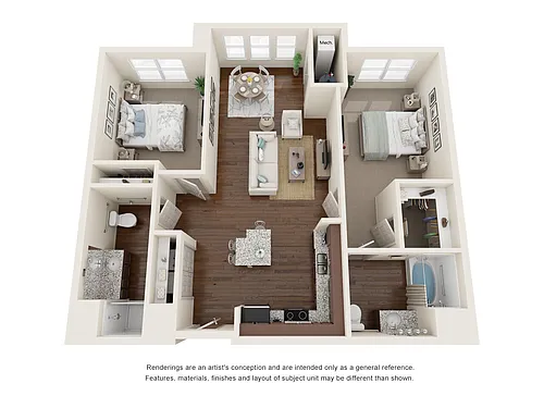 Floor plan B2SA