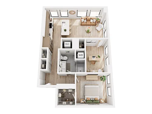 Floor plan A9 + Study