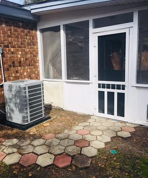 Screened porch